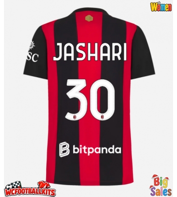 AC Milan Ardon Jashari #30 Replica Home Stadium Shirt for Women 2026-27 Short Sleeve